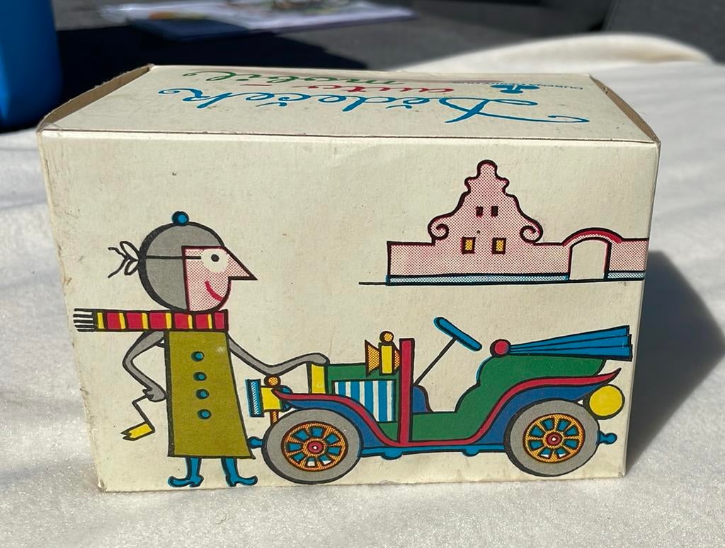 Auto, opwindbaar, metaql, Antiek en Kunst, Ophalen of Verzenden
