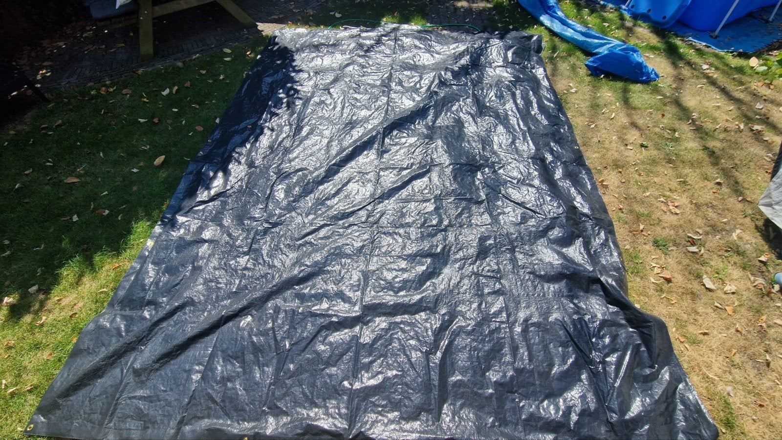 Zwart afdekzeil 2.90m x 4.00m, Ophalen, 15 m² of meer, Zeil