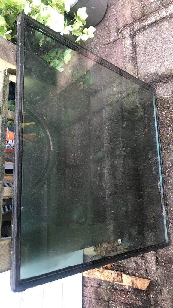 Double glas 67/67, Ophalen of Verzenden, Zo goed als nieuw, Minder dan 80 cm
