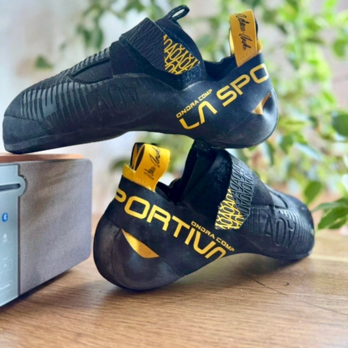 Nieuwstaat La Sportiva Ondra Comp Boulder-Klimschoenen 43, Sport en Fitness, Ophalen of Verzenden, Zo goed als nieuw, Klimsportschoenen