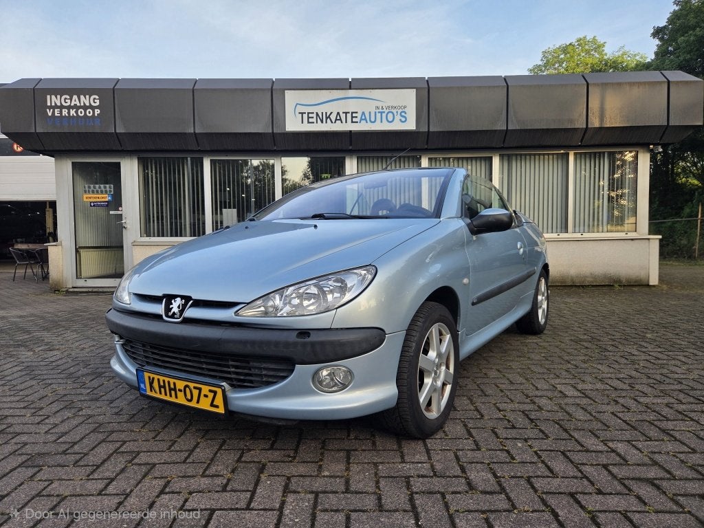 Peugeot 206 CC 2.0-16V (bj 2001), foto 6
