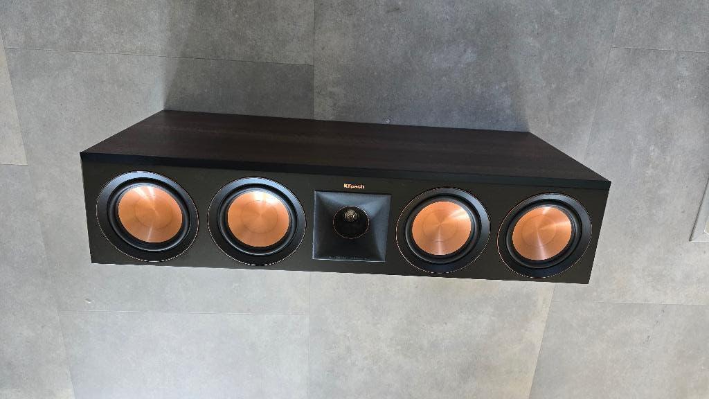 Klipsch RP-504C Walnut, Audio, Tv en Foto, Luidsprekers, Zo goed als nieuw, Center speaker, 120 watt of meer, Overige merken, Ophalen