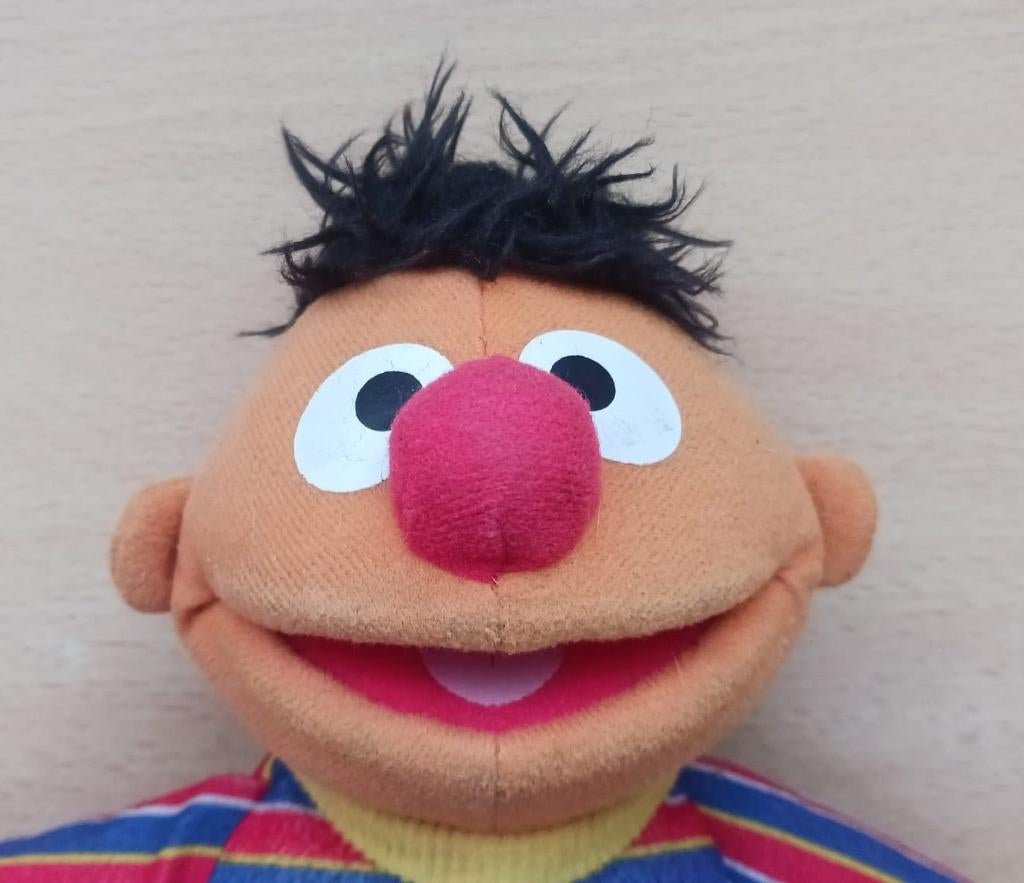Ernie Sesamstraat 3 verschillende, Gebruikt, Overige merken, Overige karakters, Overige typen