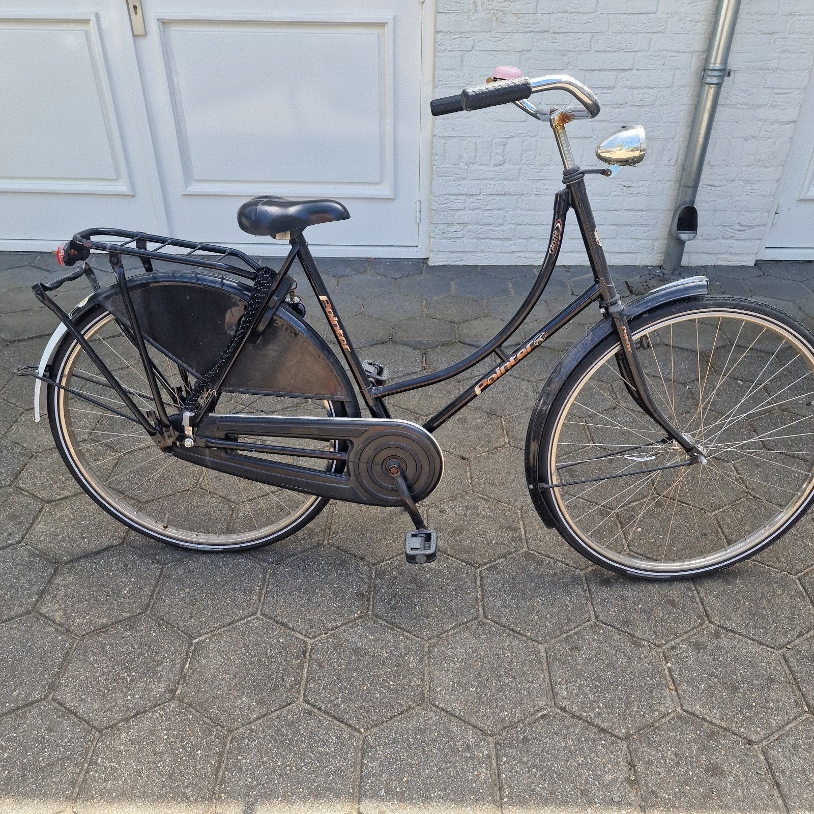 Pointer omafiets, Ophalen
