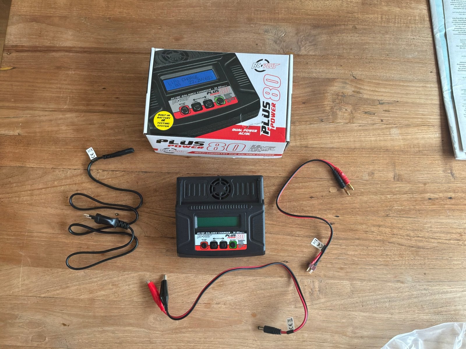 RC Plus Power 80 AC/DC Balance Lader, Ophalen of Verzenden, Nieuw