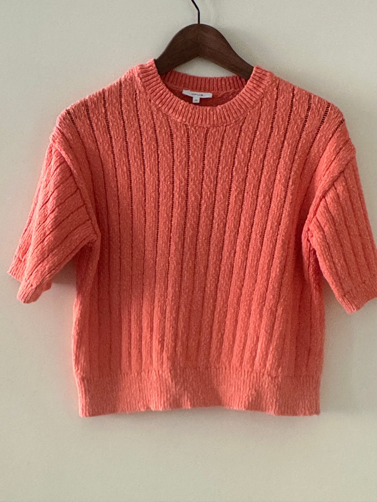 Opus gebreide trui met korte mouwen maat 36, Ophalen of Verzenden, Zo goed als nieuw, Maat 36 (S), Oranje
