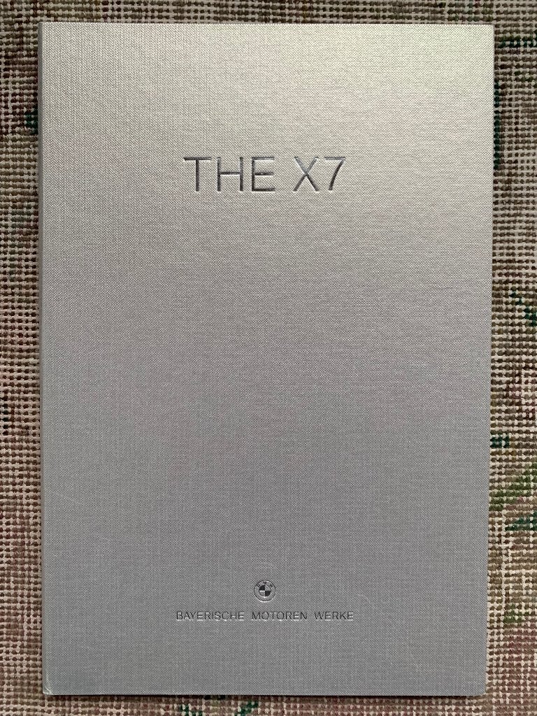 Nederlandse hardcover brochure BMW X7 2018 nieuw, Nieuw, Ophalen of Verzenden, BMW, BMW