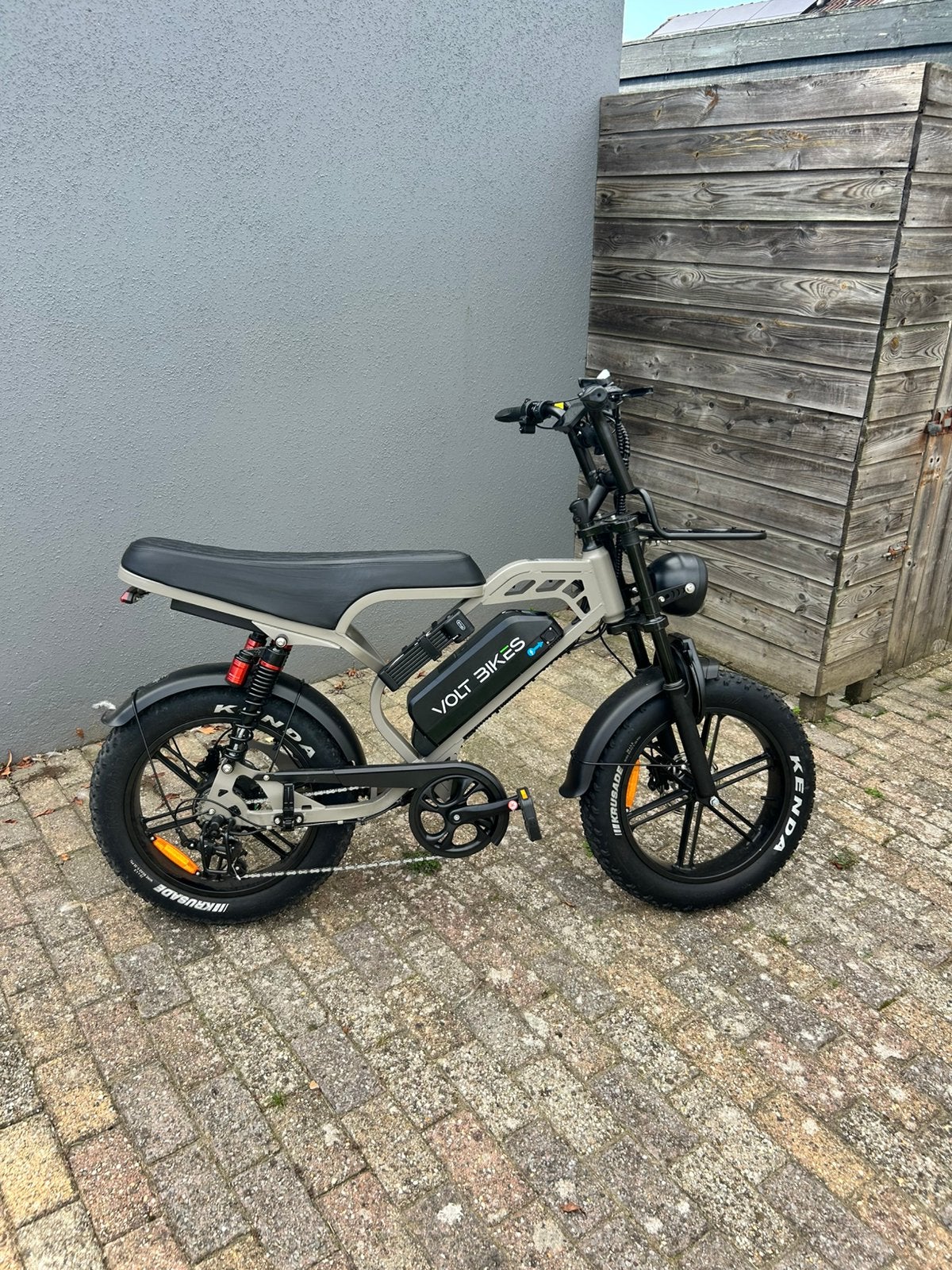 Fatbike v20 pro limited taupe 468km facturen alles aanwezig, 59 cm of meer, Ophalen, Zo goed als nieuw, Overige merken