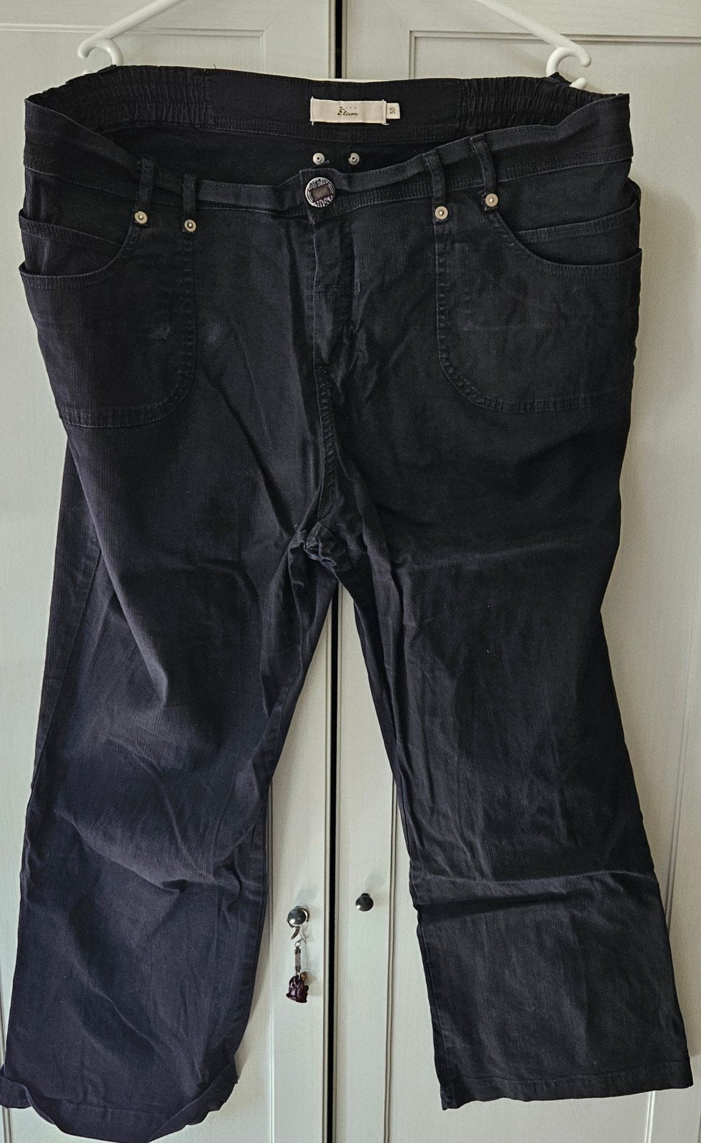 Zwarte broek, Kleding | Dames, Grote Maten, Ophalen of Verzenden, Zo goed als nieuw, Zwart, Broek of Spijkerbroek