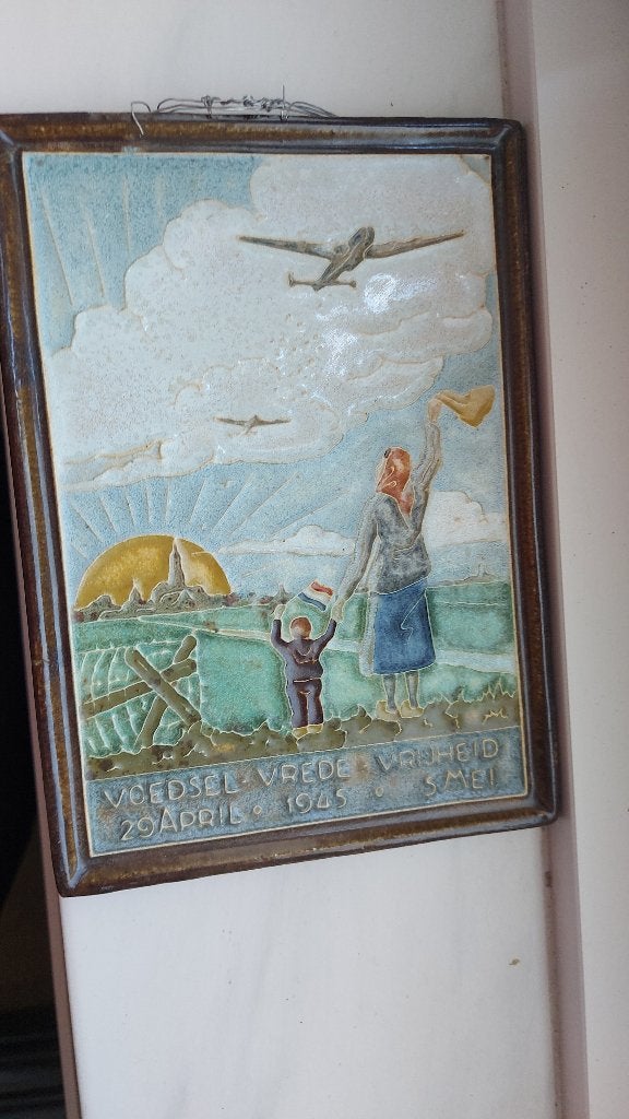 TEGEL voedsel vrede vrijheid 29 april 1945, Ophalen of Verzenden, Overige soorten, Nederland, Boek of Tijdschrift