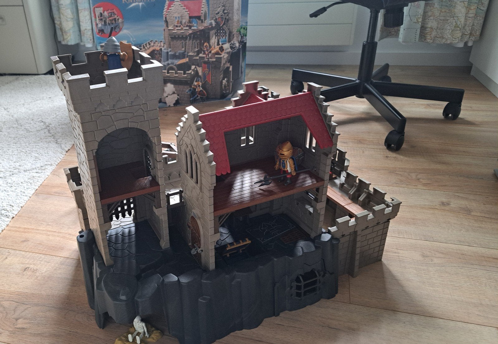 Playmobil Ridderburcht 6000 met doos en handleiding, Kinderen en Baby's, Ophalen, Gebruikt, Complete set, Kasteel/Fort