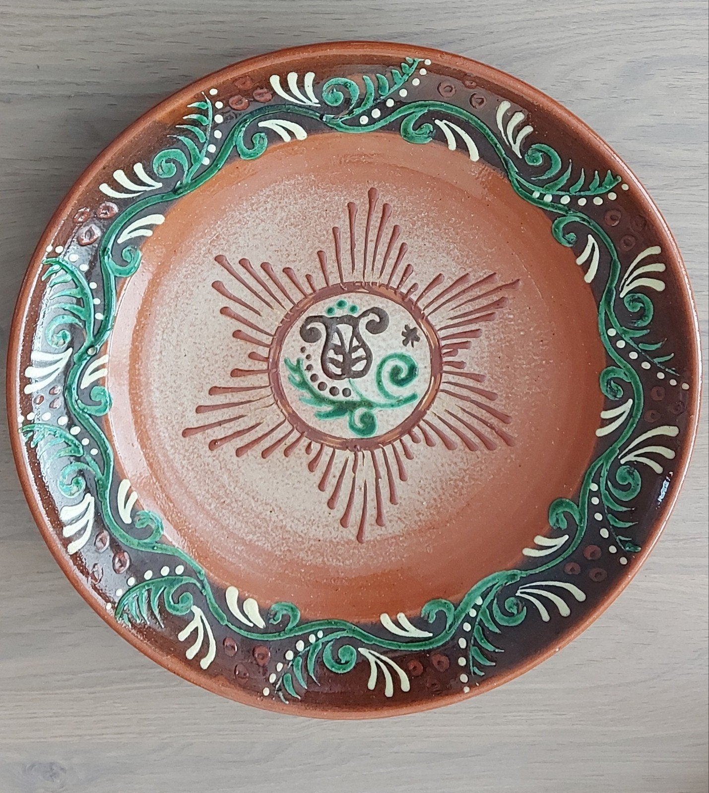 Terracotta wandbord Russel Tiglia, Ophalen