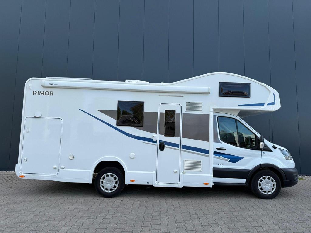 Rimor N/a Evo 5 Alkoof 6 persoons, Caravans en Kamperen, Campers, Bedrijf, 6 tot 7 meter, Rimor, Handgeschakeld