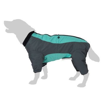 Regenjas / overall hond izgs (groter ras), Ophalen of Verzenden, Zo goed als nieuw, Hondenregenjas, L