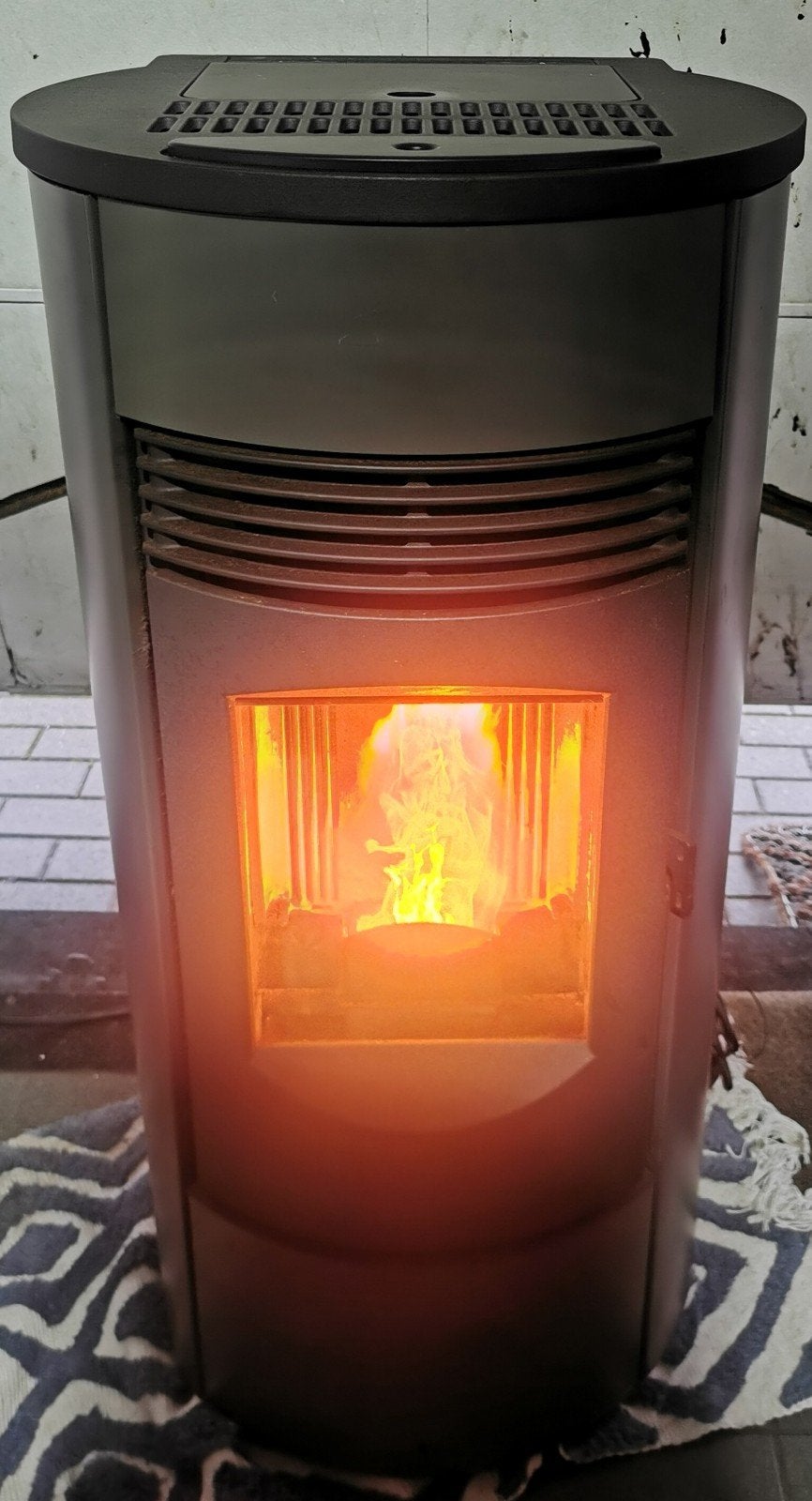 pelletkachel Westminster Duitse kwaliteit 8.5 kw, Ophalen, Zo goed als nieuw, Overige brandstoffen, Pelletkachel