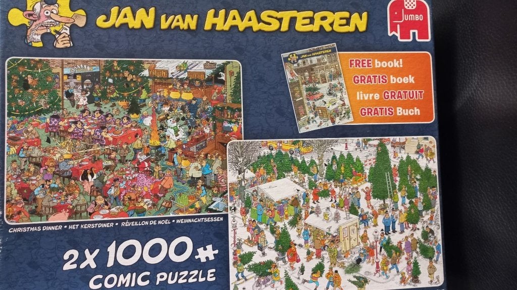 Jan v. Haasteren, Hobby en Vrije tijd, Ophalen, 500 t/m 1500 stukjes, Zo goed als nieuw, Legpuzzel