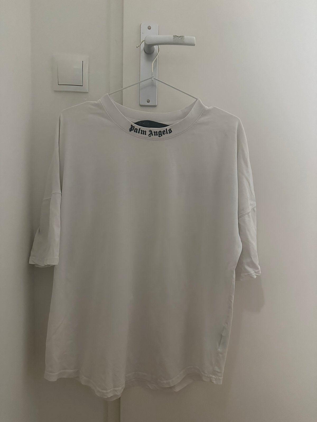 Palm angels T-Shirt, Ophalen of Verzenden, Zo goed als nieuw, Maat 46 (S) of kleiner, Zwart