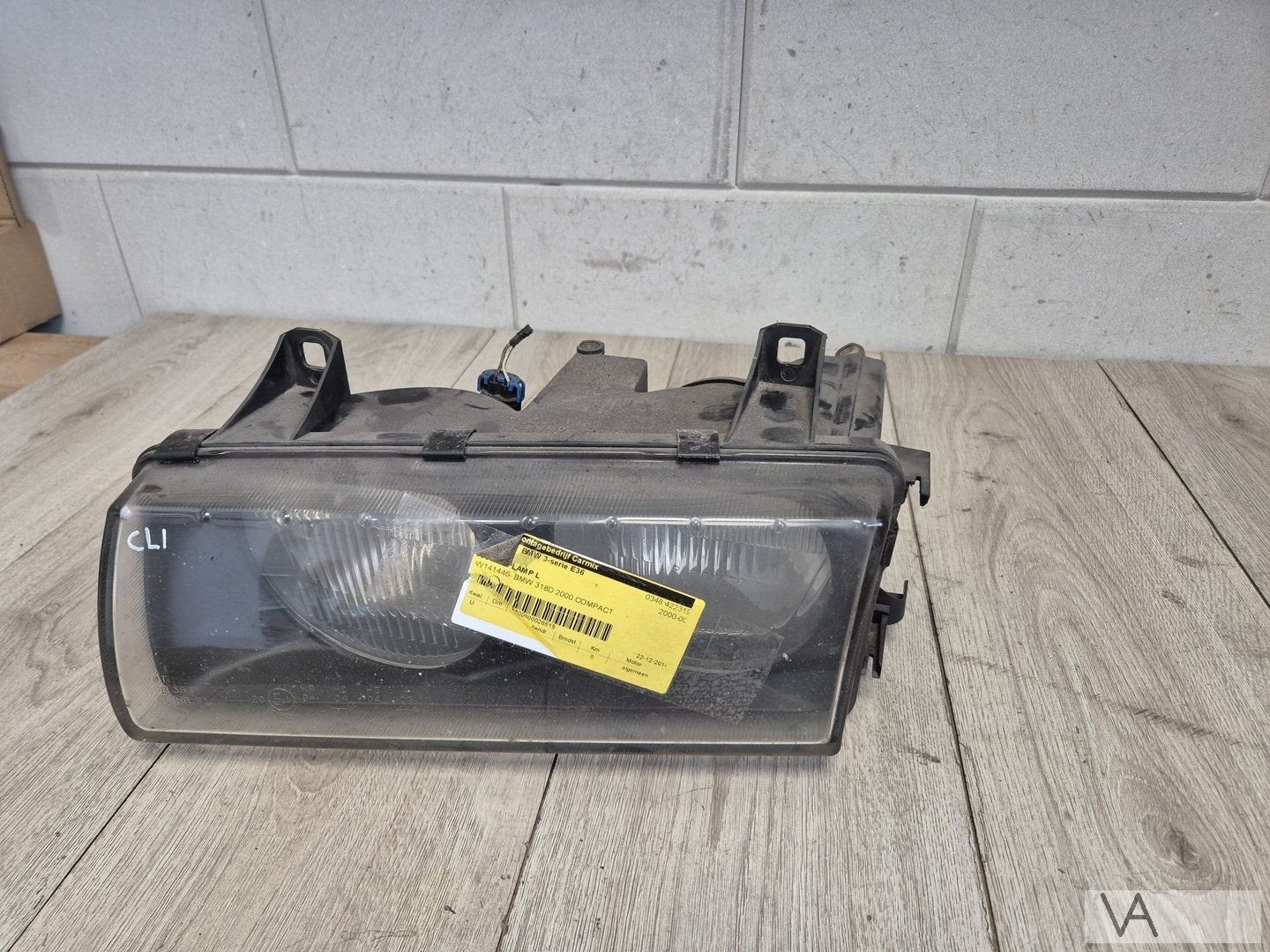 Koplamp links van BMW 3 serie E36 1990 - 1998 Hella €70, Gebruikt, -, -, Ophalen of Verzenden
