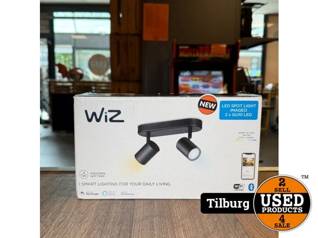 Wiz Led Spot Light Imageo 2x GU 10 led Zwart | Nieuw, Philips, Nieuw, Support@philips.com, Philips Center
Amstelplein 2
1096 BC Amsterdam
Netherlands