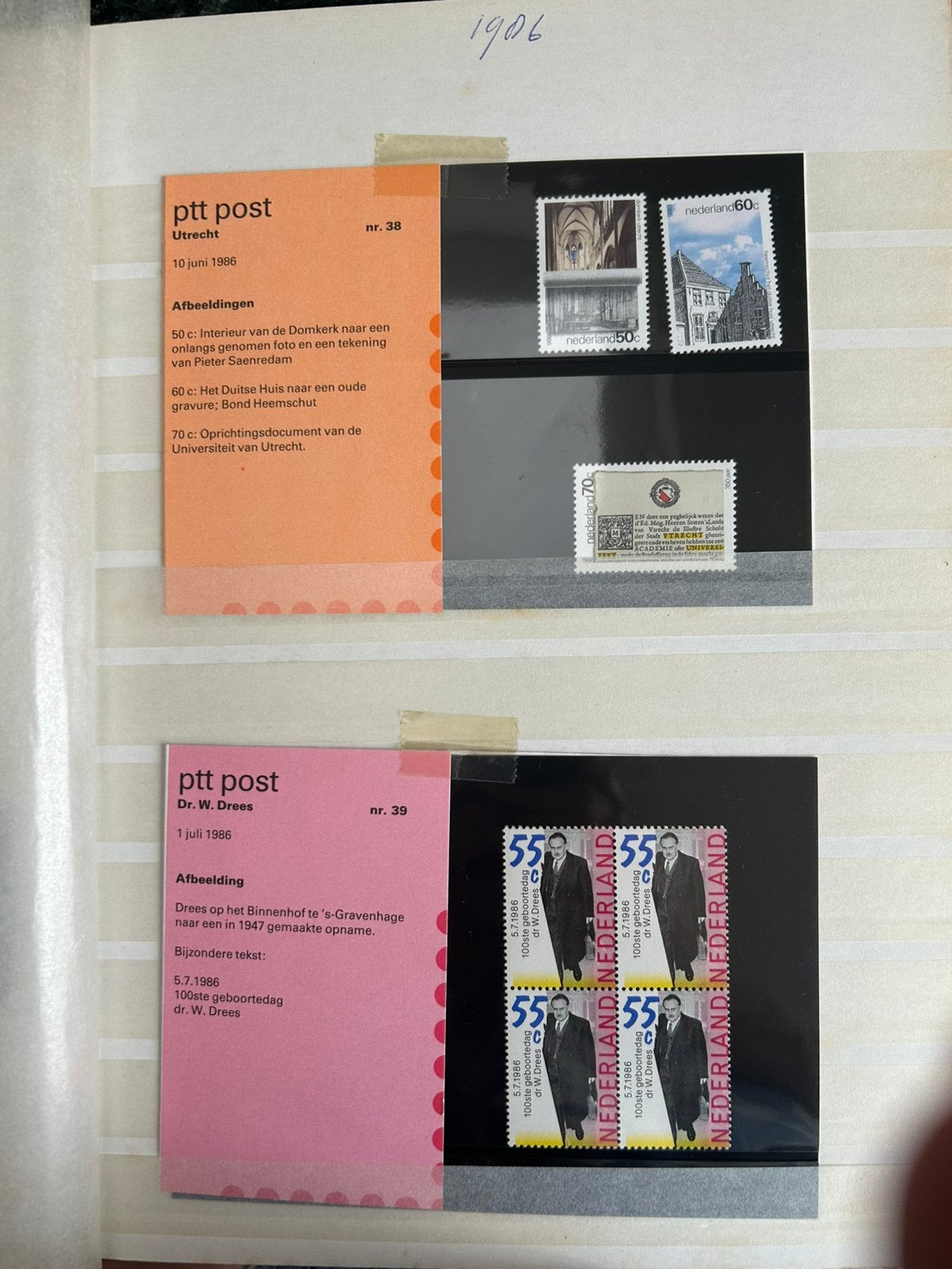 Boek met allerlei postzegels, Postzegels en Munten, Postzegels | Nederland, Ophalen of Verzenden