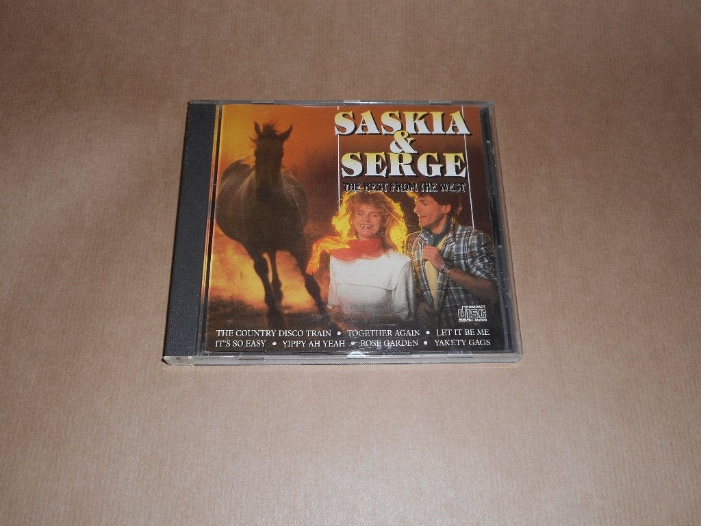 CD Saskia Serge The Best From The West, Ophalen of Verzenden, Gebruikt
