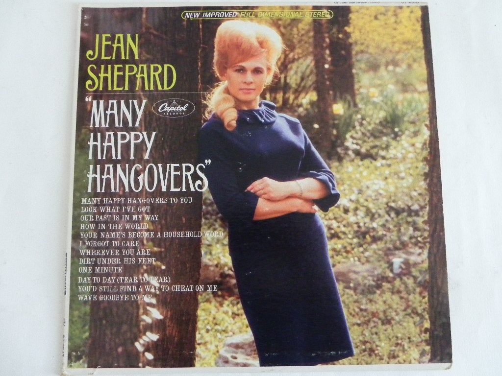 LP Jean Shepard - Many Happy Hangovers, LP, Gebruikt, Originele persing, Ophalen of Verzenden
