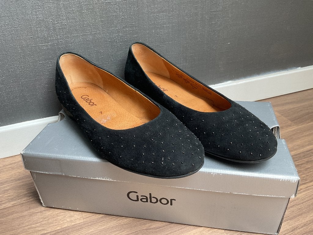 gabor, Zwart, Gabor, Zo goed als nieuw, Ballerina's