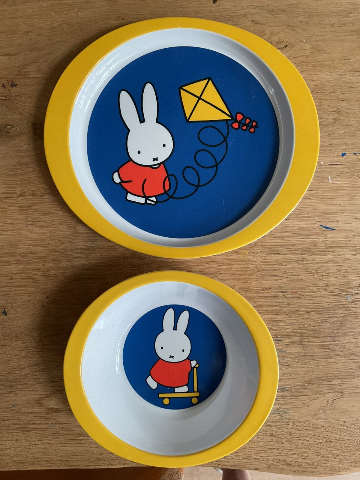 Nijntje Pluis Mepal set kom en bord, Ophalen of Verzenden, Zo goed als nieuw, Overige typen, Overige merken