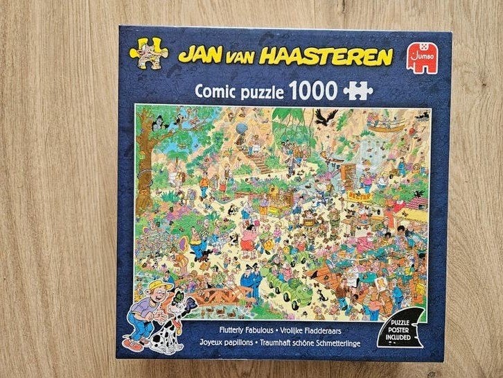 Jan van Haasteren Comic Puzzel 1000 stukjes, Ophalen of Verzenden, 500 t/m 1500 stukjes, Zo goed als nieuw, Legpuzzel