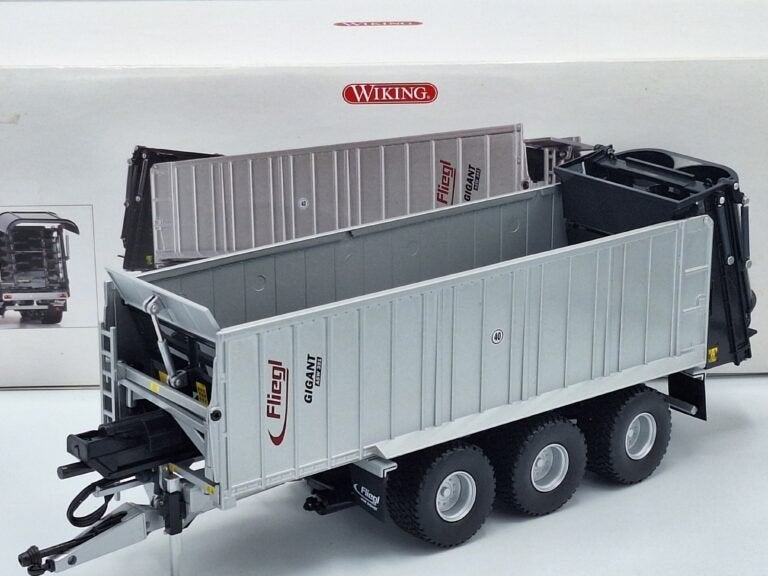 Fliegl ASW 391 Afschuifwagen met Strooiunit, Overige merken, Wiking, Tractor of Landbouw, Nieuw