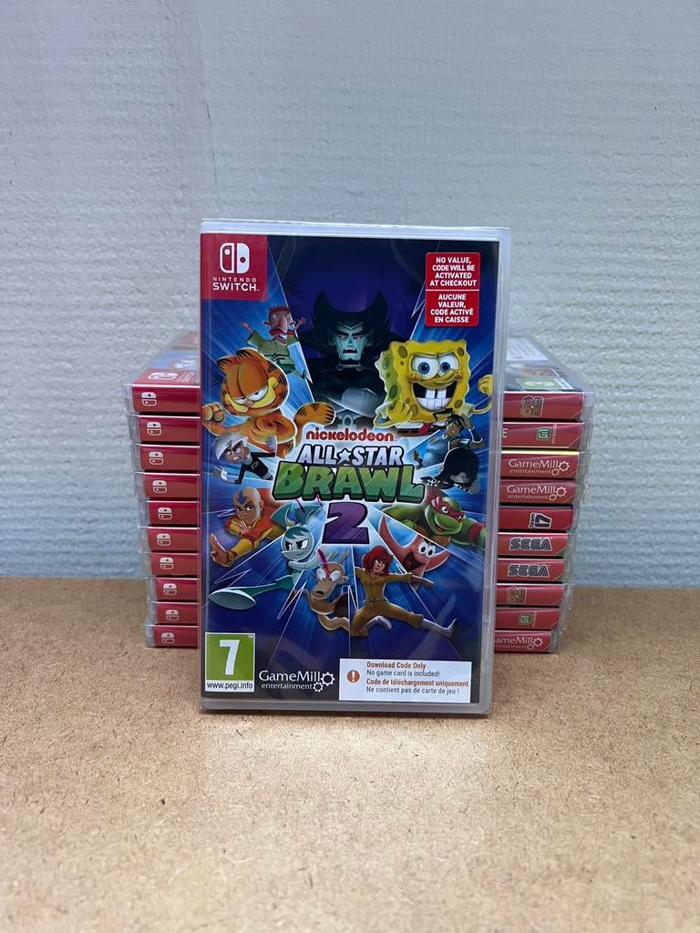 Nintendo Switch Nickelodeon All Star Brawl 2 Nieuw Geseald, Avontuur en Actie, 2 Gowers Garden, London, EC1V 0AL, UK, Verzenden