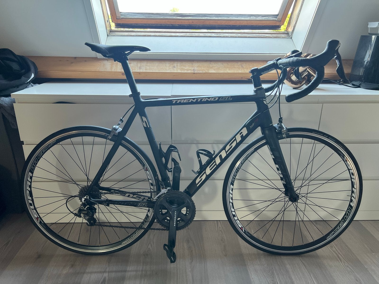 Sensa Trentino SL Racefiets - Shimano Ultegra - Framemaat 58, 28 inch, Gebruikt, Aluminium, 57 tot 61 cm