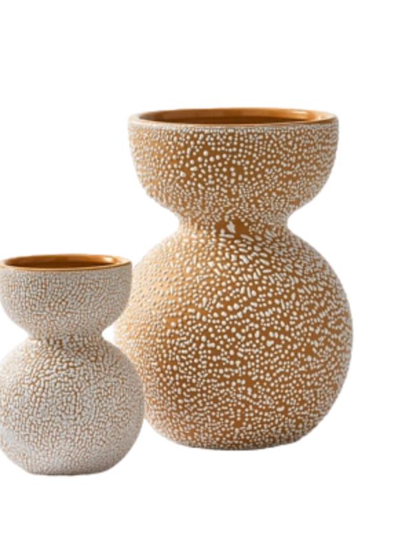 POLSPOTTEN Vaas  Boolb Dots Orange M | Van €120, nu, Overige kleuren, POLSPOTTEN, Nieuw, Ophalen of Verzenden