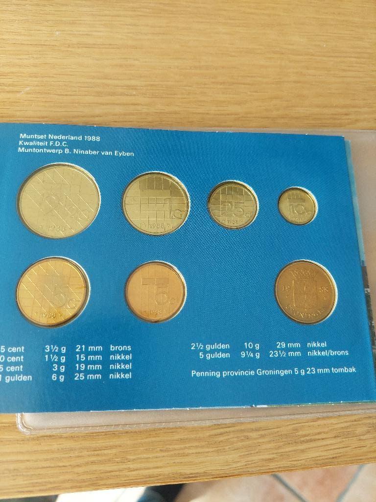 F.D.C Set 1988 Nederland, Ophalen of Verzenden, Koningin Beatrix