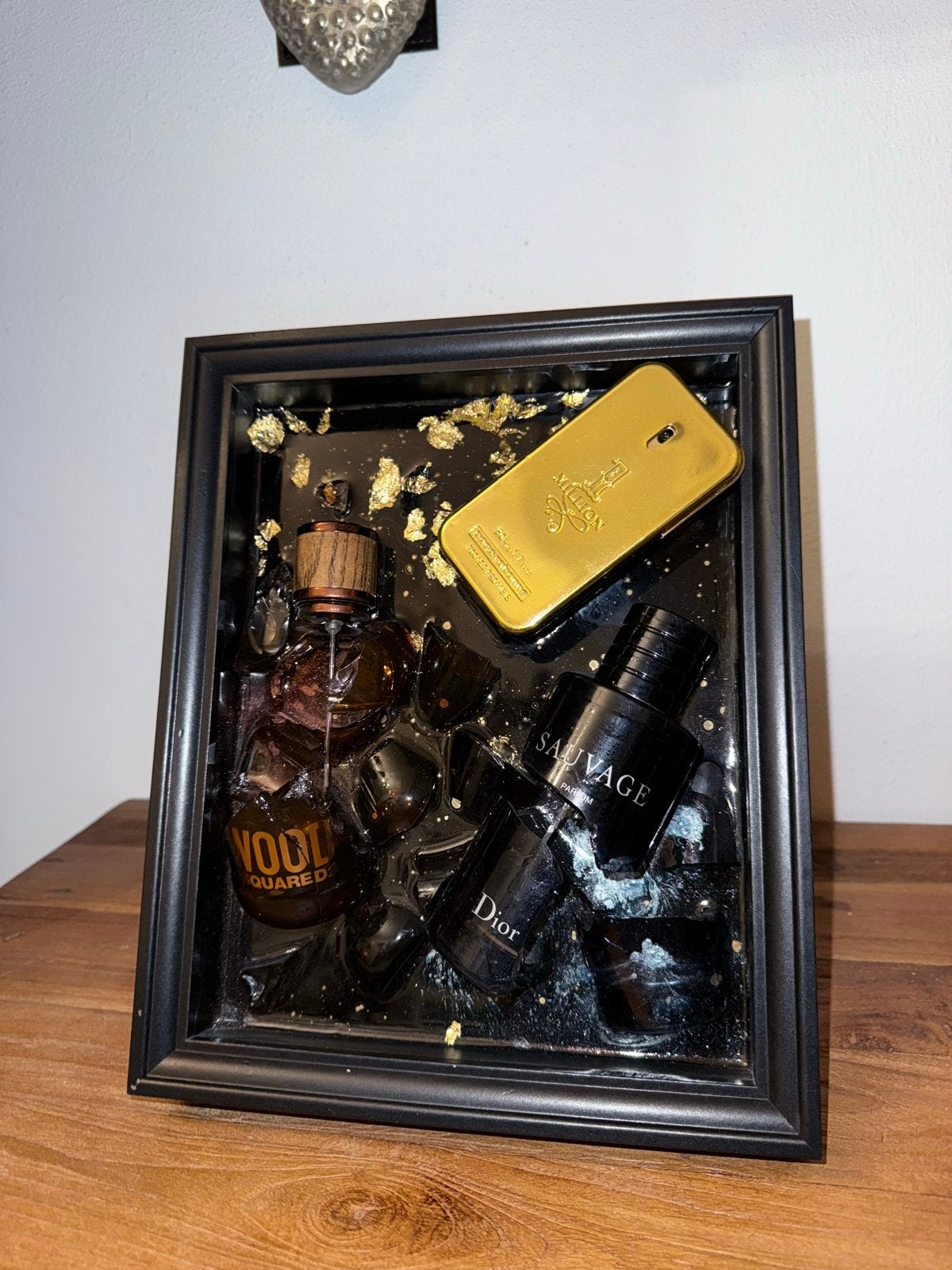 Uniek Parfum Kunstwerk: Dior, Dsquared2, one Million, Ophalen of Verzenden, Nieuw