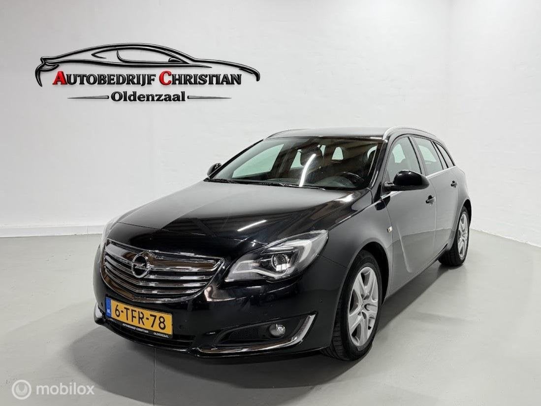 Opel Insignia Sports Tourer 1.4 T EcoFLEX Edition | CLIMA, Auto's, Gebruikt, Euro 6, 4 cilinders, Zwart