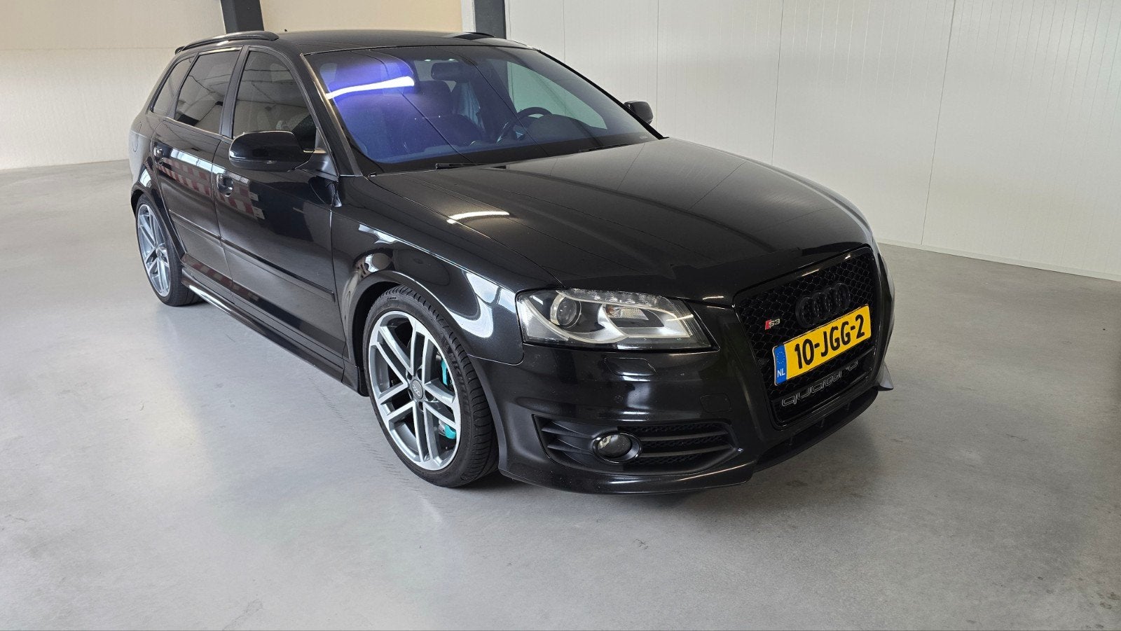 Audi S3 8P Quattro, Auto's, S3, Zwart, 4 cilinders, Leder