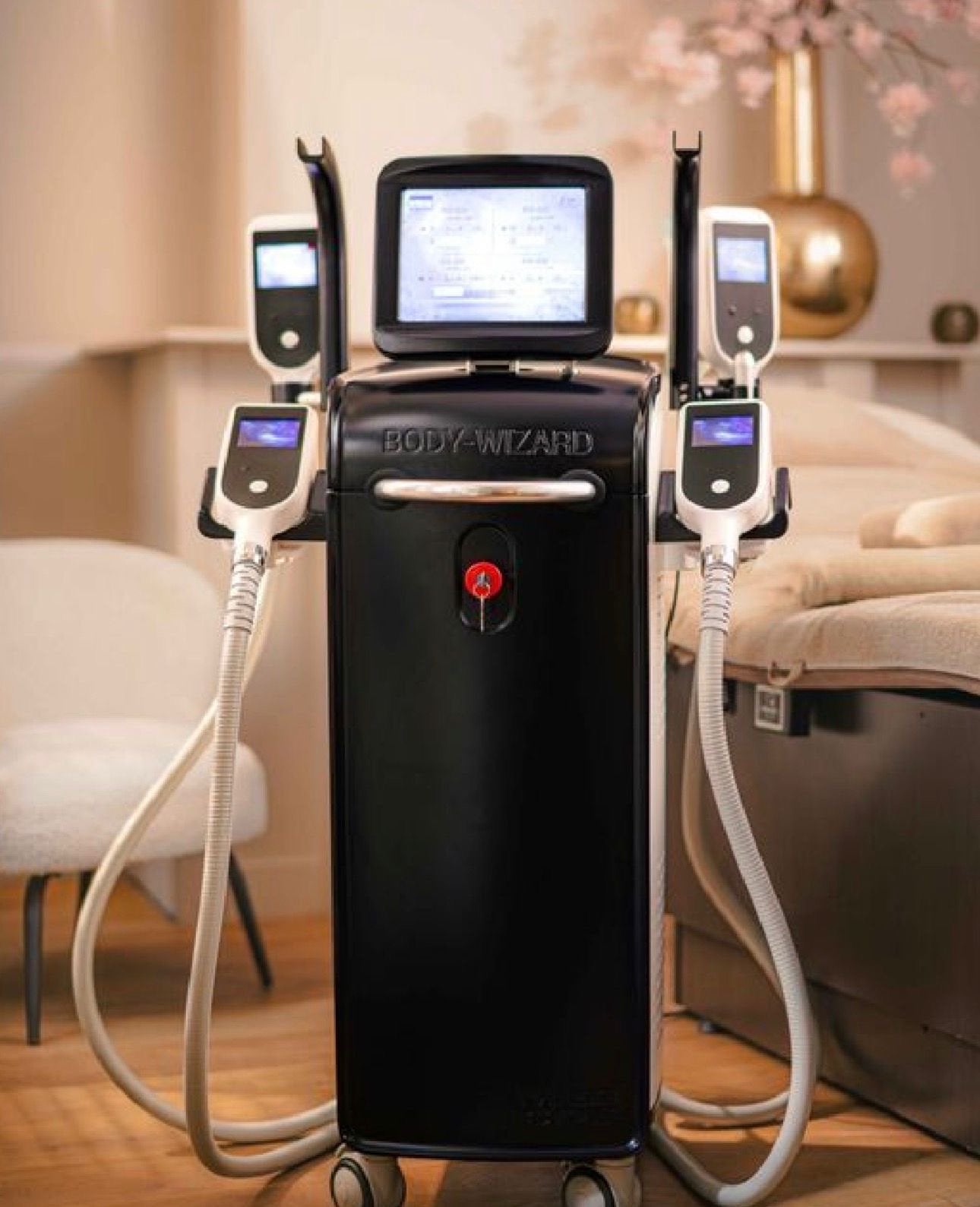 Cryolipolyse BodyWizard Duo nieuw type met 360 koppen, Ophalen, Zo goed als nieuw, Overige typen