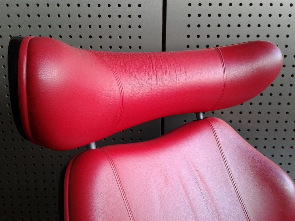 Variér (Stokke) Tok (Rood Leder), Prachtig!, Huis en Inrichting, Hout, Ophalen of Verzenden, Zo goed als nieuw, Variér