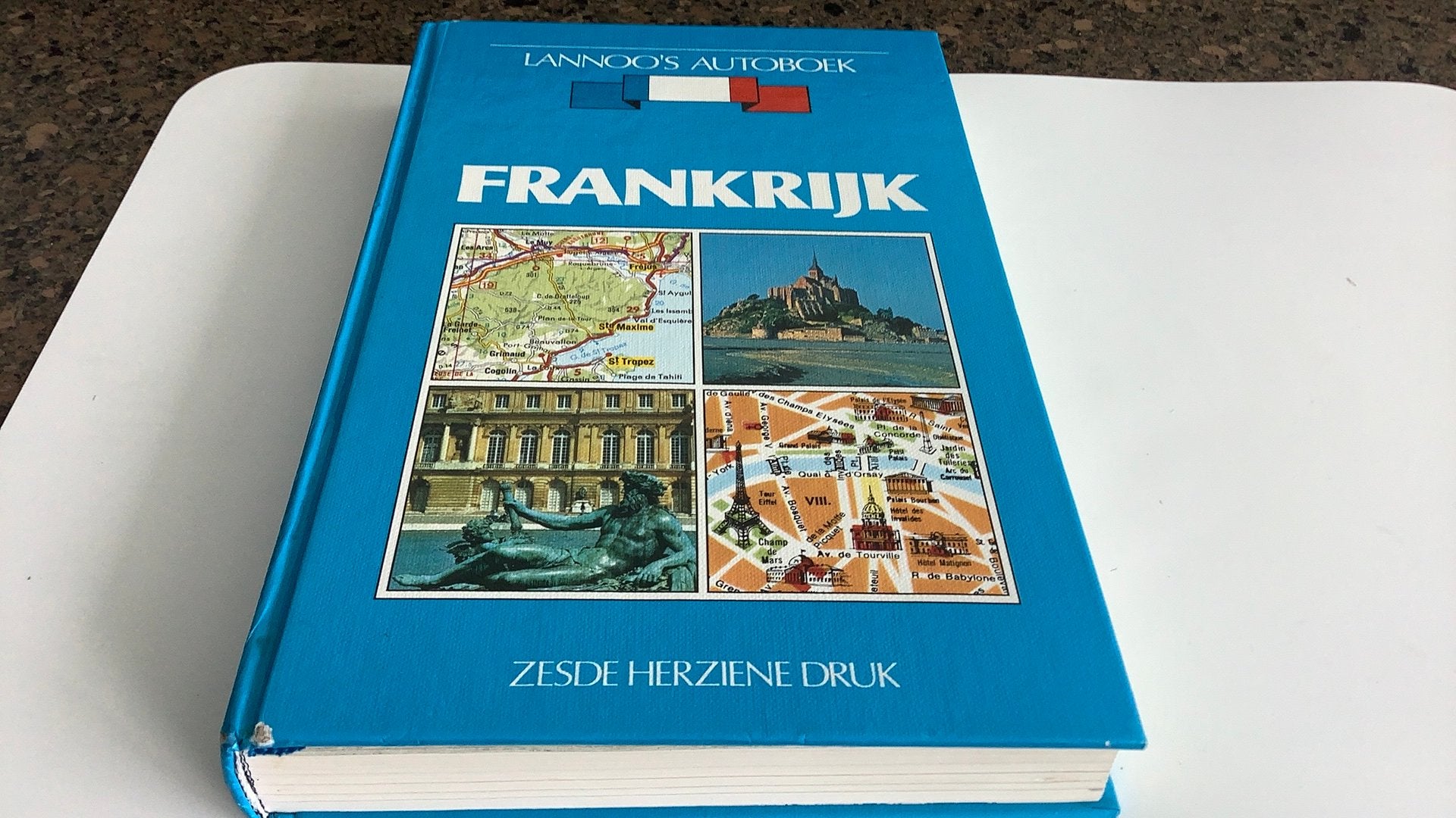 Lannoo’s autoboek Frankrijk, Verzenden, Europa, Reisgids of -boek, Gelezen