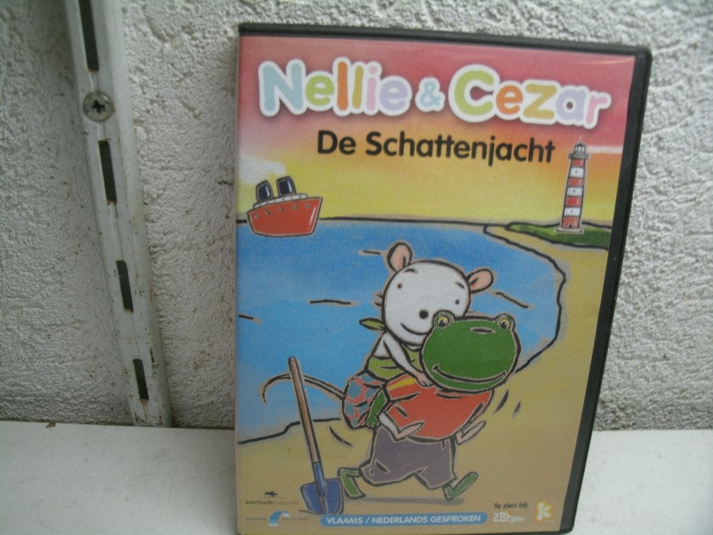 dvd 130k nellie en cezar de schatten jacht, Alle leeftijden, Ophalen of Verzenden, Zo goed als nieuw