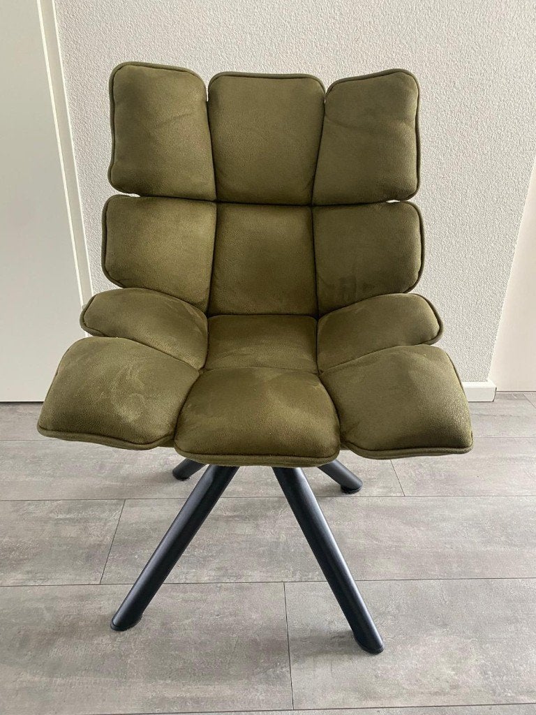 6x Draaibare Eetkamerstoelen Daan Touareg Dacota – €80 p/st, Ophalen, Zo goed als nieuw, Overige kleuren, Vijf, Zes of meer stoelen