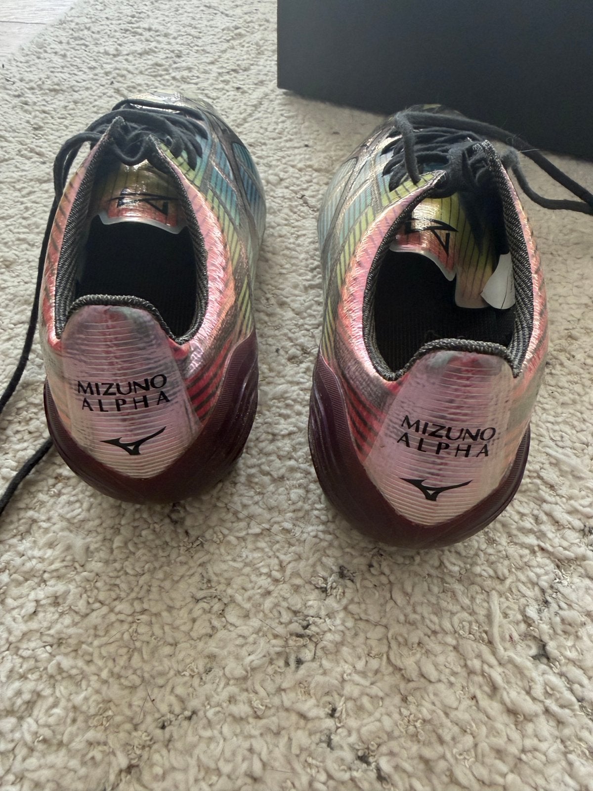 Mizuno Alpha voetbalschoenen - Maat 39, Sport en Fitness, Voetbal, Ophalen of Verzenden, Zo goed als nieuw, Schoenen