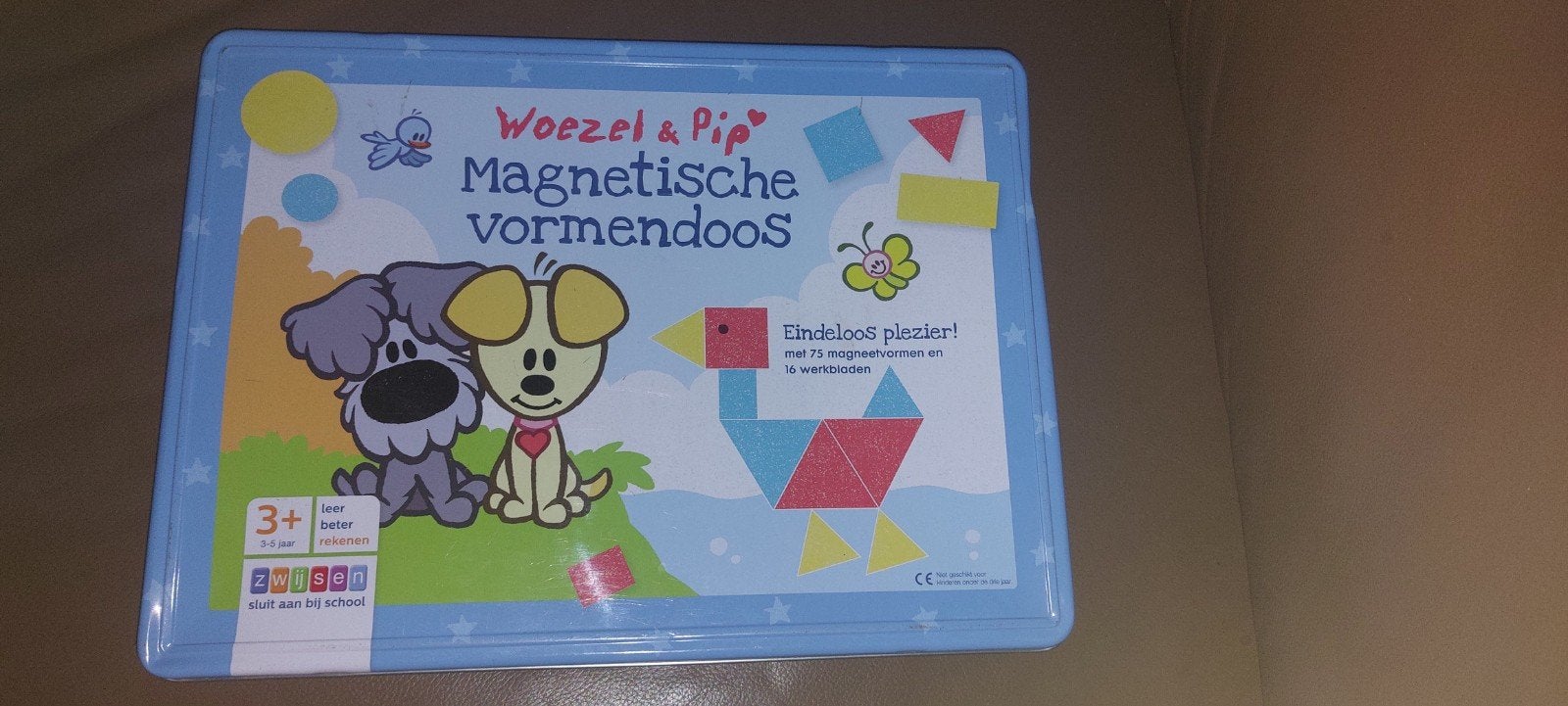 Woezel & Pip Magnetische Vormendoos - Educatief Speelgoed, Ophalen of Verzenden, Zo goed als nieuw, Knutselen