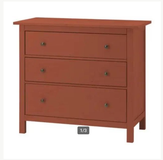 Houten Ikea Hemnes/commode Falu Zweeds rood, Kinderen en Baby's, Ophalen, Gebruikt, 50 tot 70 cm, 100 cm of meer