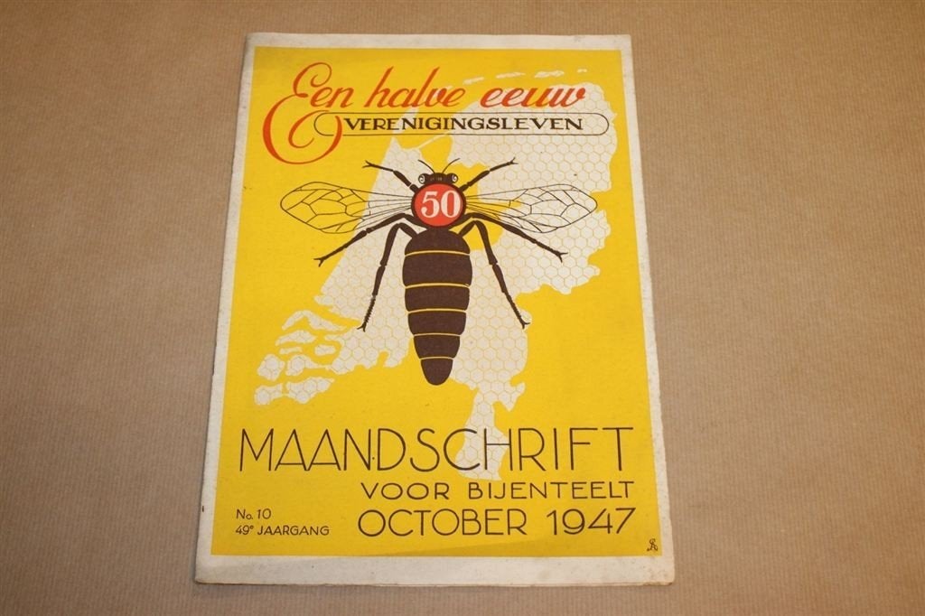 Maandschrift voor Bijenteelt - Jubileumuitgave 1947 !!, Boeken, Ophalen of Verzenden, Gelezen