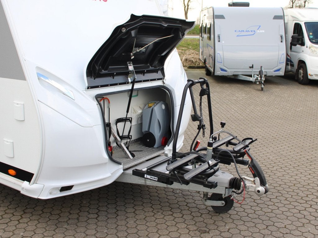 LMC Tandero 480D Luifel Mover Fietsenrek Vloerverwarming, Caravans en Kamperen, Rondzit, Bedrijf, Schokbreker, Overige typen