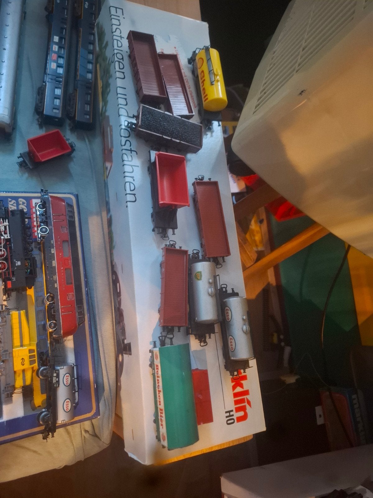 Grote collectie modeltreinen en toebehoren (Märklin, Lima), Hobby en Vrije tijd, Modeltreinen | H0, Ophalen