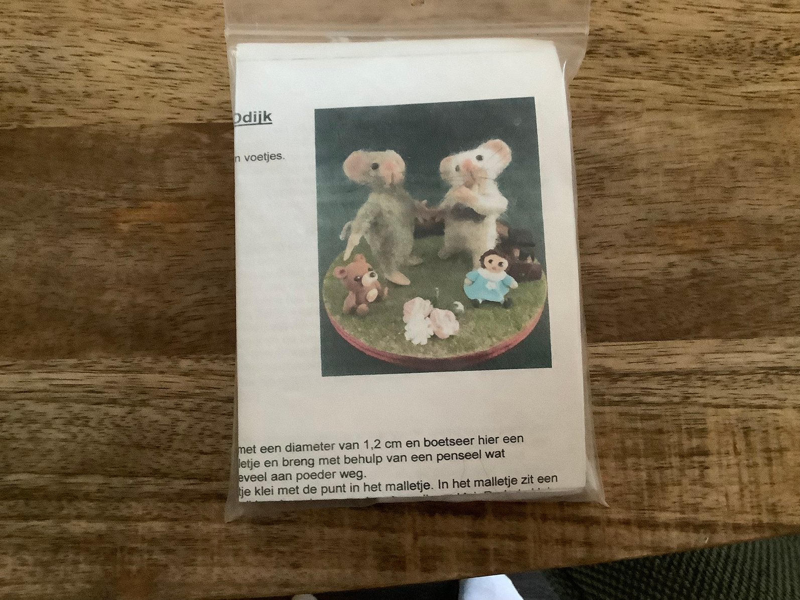 Muizen vilte van Ria Odijk, Ophalen of Verzenden, Nieuw