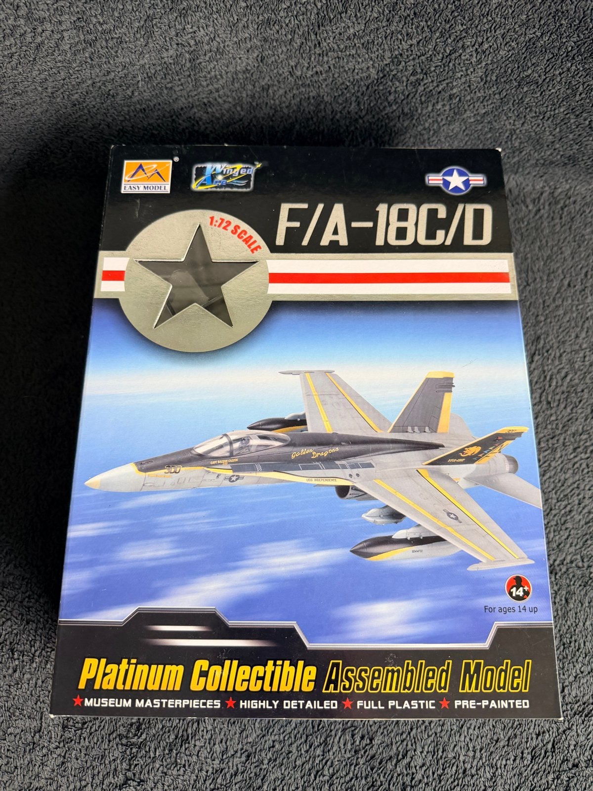 F/A-18C/D Hornet Platinum Collectible Model 1:72, Overige merken, 1:72 tot 1:144, Ophalen of Verzenden, Zo goed als nieuw